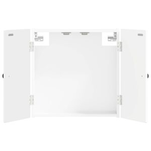 vidaXL Darts szekr&eacute;ny EDE Magasf&eacute;nyű Feh&eacute;r 52,5 x 10,5 x 53,5 cm