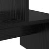 vidaXL TV szekr&eacute;ny garnit&uacute;ra Fekete t&ouml;lgy 180,5 x 30 x 43 cm Faanyag
