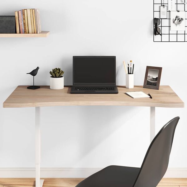 vidaXL t&ouml;m&ouml;r fenyőfa asztallap 110 x 60 x 2,5 cm