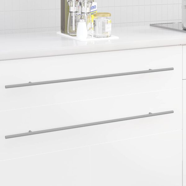 vidaXL Szekr&eacute;ny Foganty&uacute; 12 pcs Ez&uuml;st 800 mm Rozsdamentes ac&eacute;l