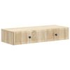 vidaXL Fali oldalt&aacute;bla Sonoma T&ouml;lgy 87,5 x 34,5 x 17 cm Szerelt Fa