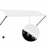 vidaXL feltekerhető kr&eacute;msz&iacute;nű napellenző LED-del 300 x 150 cm