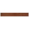 vidaXL Ablakp&aacute;rk&aacute;ny Barna fa 60 x 15 x 4,5 cm PVC