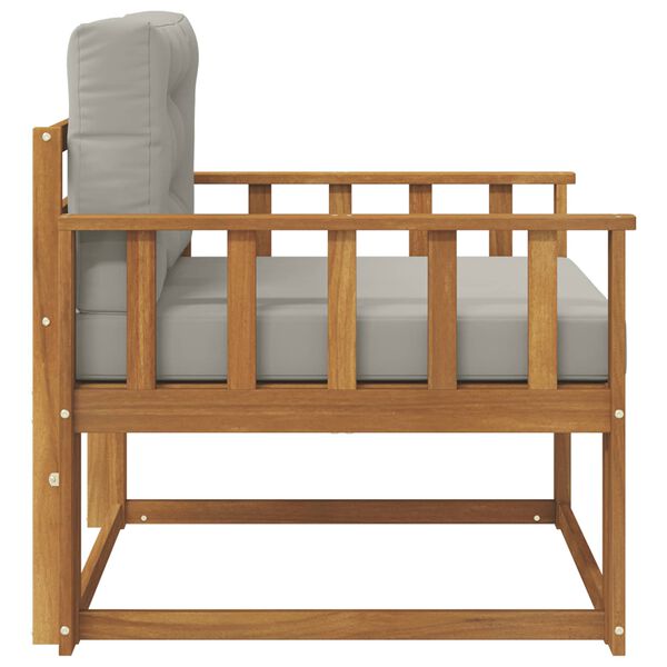 vidaXL K&uuml;lt&eacute;ri k&ouml;z&eacute;pső kanap&eacute; T&ouml;m&ouml;r Ak&aacute;cfa Term&eacute;szetes