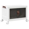 vidaXL egym&aacute;sra rakhat&oacute; t&aacute;rol&oacute;doboz kerekekkel 28 L 48,5x29,5x33 cm