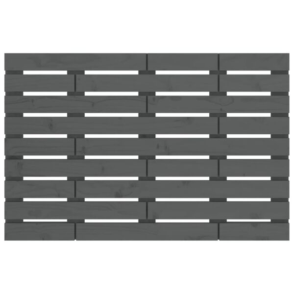 vidaXL sz&uuml;rke t&ouml;m&ouml;r fenyőfa fali fejt&aacute;mla 106 x 3 x 63 cm