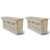 vidaXL 2 darab fa ver&eacute;bh&aacute;z 44 x 15,5 x 21,5 cm