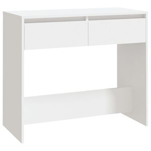 vidaXL feh&eacute;r szerelt fa t&aacute;lal&oacute;asztal 89 x 41 x 76,5 cm