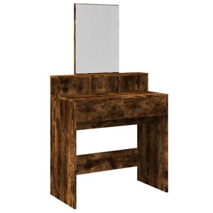 vidaXL f&uuml;st&ouml;s t&ouml;lgy sz&iacute;nű f&eacute;s&uuml;lk&ouml;dőasztal t&uuml;k&ouml;rrel 80 x 41 x 144,5 cm