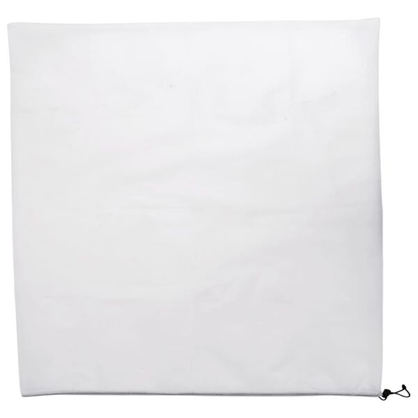 vidaXL 8 db növényvédő huzat zsinórral 70 g/m² 0,8 x 0,8 m