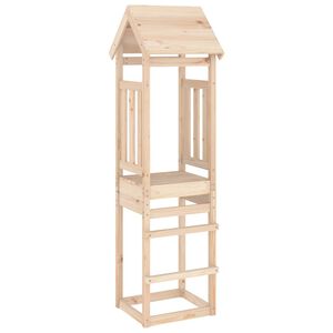 vidaXL t&ouml;m&ouml;r fenyőfa j&aacute;tsz&oacute;torony 52,5 x 46,5 x 206,5 cm