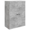 vidaXL Fali szekr&eacute;ny Betonsz&uuml;rke 66 x 34,5 x 90 cm Szerelt Fa