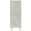 vidaXL betonszürke szerelt fa tálalószekrény 69,5 x 32,5 x 90 cm