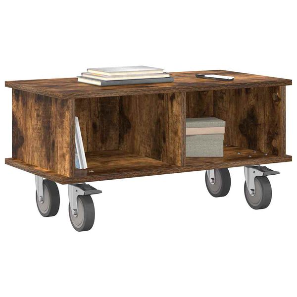 vidaXL TV &aacute;llv&aacute;ny F&uuml;st&ouml;lt t&ouml;lgy 68,5 x 35 x 35 cm Faanyag