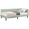 vidaXL Sarok &Aacute;gykeret Matraccal 2 db Vil&aacute;gossz&uuml;rke 90 x 190 cm B&aacute;rsony