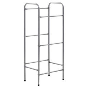 vidaXL ez&uuml;st ac&eacute;l t&aacute;rol&oacute;polc 3 l&aacute;d&aacute;hoz 50 x 33 x 116 cm