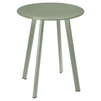 ProGarden matt zöld színű kültéri kisasztal 40 x 49 cm