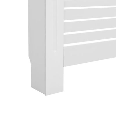 vidaXL fehér MDF radiátorburkolat 172 x 19 x 81,5 cm