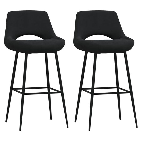 vidaXL 2 db fekete b&aacute;rsony b&aacute;rsz&eacute;k