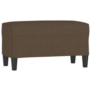 vidaXL barna sz&ouml;vet pad 70 x 35 x 41 cm