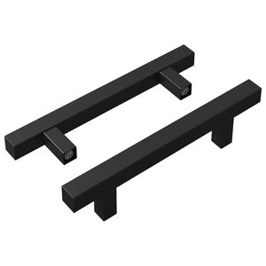vidaXL Szekr&eacute;ny Foganty&uacute; 2 db Fekete 150 x 12,3 x 35,2 mm