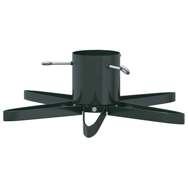 vidaXL Kar&aacute;csonyfatalp 1.73 v&iacute;ztart&aacute;llyal Z&ouml;ld 50 x 50 x 15,5 cm Ac&eacute;l