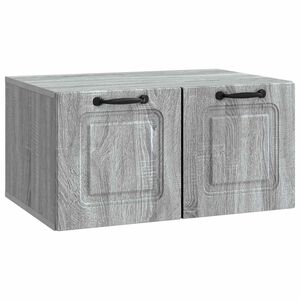 vidaXL Fali TV szekr&eacute;ny Sz&uuml;rke Sonoma 59,5 x 41 x 30 cm Szerelt Fa