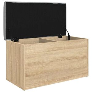 vidaXL sonoma t&ouml;lgyfa t&aacute;rol&oacute;pad 82 x 42 x 45 cm