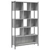 vidaXL sz&uuml;rke sonoma sz&iacute;nű szerelt fa k&ouml;nyvespolc 102x28x172 cm