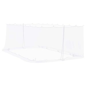 vidaXL Sz&uacute;nyogh&aacute;l&oacute; kazib&oacute;l 220 mesh Feh&eacute;r 6 x 3 x 2 m Poli&eacute;szter