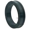 vidaXL z&ouml;ldesfekete ac&eacute;l ker&iacute;t&eacute;s&ouml;sszek&ouml;tő dr&oacute;t 250 m 2,3/3,8 mm