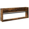 vidaXL Magazin &aacute;llv&aacute;ny F&uuml;st&ouml;lt t&ouml;lgy 80 x 12 x 30 cm Szerelt Fa