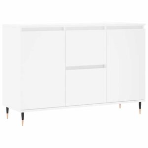 vidaXL feh&eacute;r szerelt fa t&aacute;lal&oacute;szekr&eacute;ny 101,5 x 35 x 70 cm
