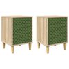vidaXL &Eacute;jjeliszekr&eacute;ny GELEEN 2 db Sonoma T&ouml;lgy 36 x 33 x 50 cm