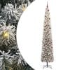 vidaXL Mű kar&aacute;csonyfa 300 LED-del Z&ouml;ld 270 cm PVC, ac&eacute;l &eacute;s műanyag