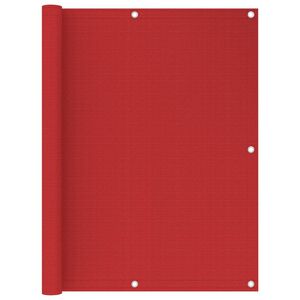 vidaXL piros HDPE erk&eacute;lytakar&oacute; 120 x 500 cm