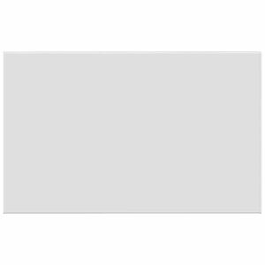 vidaXL Ablakp&aacute;rk&aacute;ny Feh&eacute;r 60 x 50 x 4,5 cm PVC