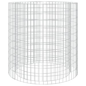 vidaXL horganyzott vas gabion tűzrak&oacute; &Oslash; 100 cm