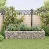 vidaXL acél gabion magaságyás 270 x 90 x 50 cm