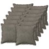 vidaXL P&aacute;rna huzat 12 db HOUTEN Vil&aacute;gossz&uuml;rke 40 x 40 cm B&aacute;rsony