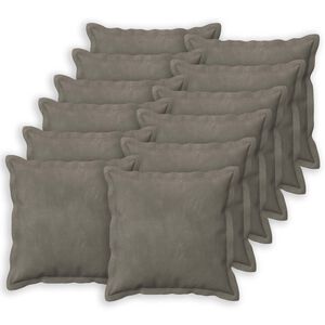 vidaXL P&aacute;rna huzat 12 db HOUTEN Vil&aacute;gossz&uuml;rke 40 x 40 cm B&aacute;rsony