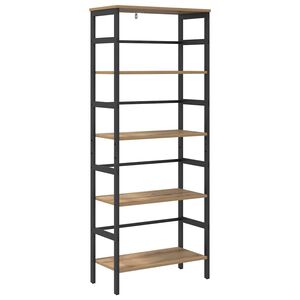 vidaXL K&ouml;nyvespolc 4 szintes 60 x 29,5 x 149 cm Szerelt Fa