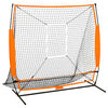 vidaXL fekete multisport/baseball gyakorl&oacute;h&aacute;l&oacute; 174 x 76 x 158,5 cm