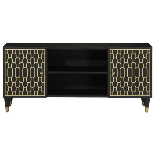 vidaXL t&ouml;m&ouml;r mang&oacute;fa TV-szekr&eacute;ny 105 x 33 x 46 cm