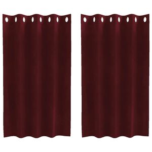 vidaXL S&ouml;t&eacute;t&iacute;tő f&uuml;gg&ouml;ny&ouml;k 2 db Bord&oacute; 140 x 140 cm B&aacute;rsony
