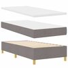 vidaXL Boxspring &aacute;gy matraccal S&ouml;t&eacute;tsz&uuml;rke 90x190 cm Sz&ouml;vet T&oacute;psz&iacute;nű