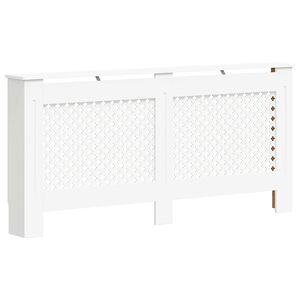 vidaXL feh&eacute;r MDF radi&aacute;torburkolat 172 x 19 x 81,5 cm