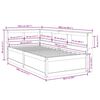 vidaXL fehér tömör fenyőfa könyvespolcos ágy matrac nélkül 90 x 190 cm