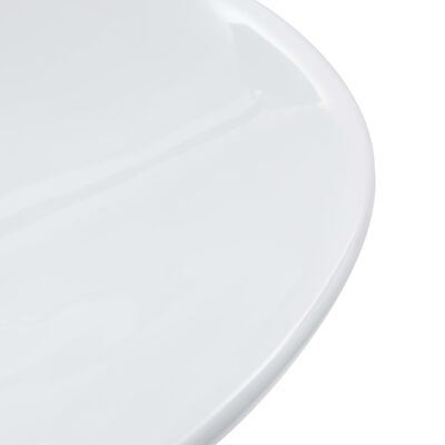 vidaXL fehér kerámia mosdókagyló 58,5 x 39 x 14 cm