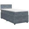 vidaXL Boxspring &aacute;gy matraccal S&ouml;t&eacute;tsz&uuml;rke 80 x 200 cm B&aacute;rsony
